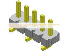 Pin Header Connector 3.96mm het Enige TYPE 1 *2 PIN To 1*24PIN H=3.18MM van Rijsmt