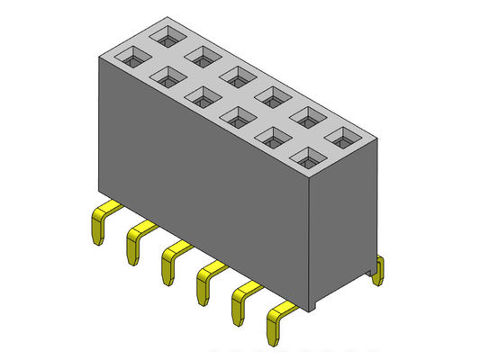 2.54mm Dubbele Rij Dubbele Ingang Pin Female Header Connector 2*2 PIN To 2*40PIN