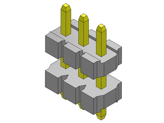 Pin Header Connector 3.96mm het Enige Rechte TYPE 1 *1 PIN To 1*24PIN van de Rijstapel