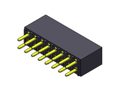 Vrouwelijke Kopbalschakelaar 2.54mm het Dubbele TYPE van Rijonderdompeling - 2 *2 PIN To 2*40PIN H=8.50mm