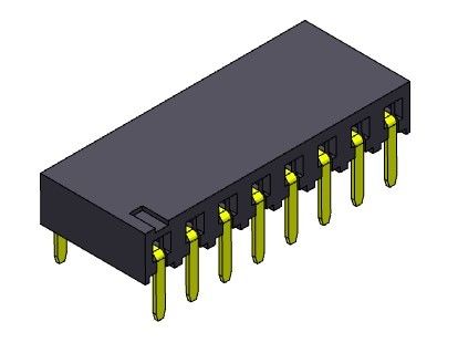 2.54mm het Enige van de de Onderdompelingsschakelaar van de Rijingang Type 1 *2 PIN To 1*40PIN H=3.40mm