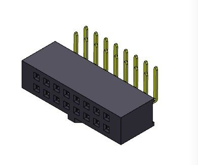 Dubbel Rijr/a TYPE Vrouwelijk Pin Connector 2,54 Mm 2*2 PIN To 2*40PIN H=8.50mm