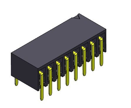 2*2 de Kopbalschakelaar 2.54mm van PCB van PIN To 2*40PIN Dubbel Onderdompelingstype van de Rijingang