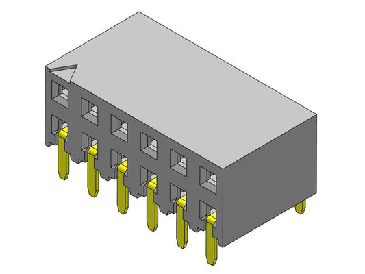 2*2 de Kopbalschakelaar 2.54mm van PCB van PIN To 2*40PIN Dubbel Onderdompelingstype van de Rijingang