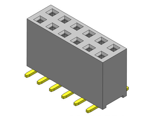 SMT-TYPE de Kopbalschakelaars 2.54mm 2*2 PIN To 2*40PIN H=8.50mm van de Kringsraad