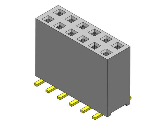 Vrouwelijke Kopbalschakelaar 2.54mm het Dubbele TYPE van Rijsmt - 2 *2 PIN To 2*40PIN H=11.00mm