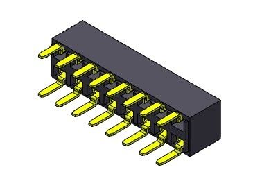 Vrouwelijke Kopbalschakelaar 2.54mm Dubbel Rij Dubbel Invoertype - 2 *2 PIN To 2*40PIN H=5.00mm