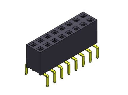 Vrouwelijke Kopbalschakelaar 2.54mm Dubbel Rij Dubbel Invoertype - 2 *2 PIN To 2*40PIN H=7.10mm