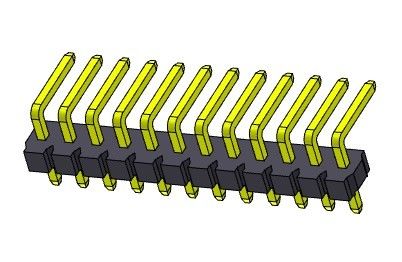 Pin Header Connector 3.96mm Enig Rijr/a TYPE 1 *2 PIN To 1*24PIN H=3.18MM