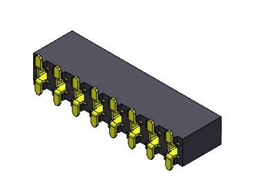 3.96mm Dubbele de Kopbalschakelaar 2*2 PIN To 2*24PIN H 8.89mm van PCB van Rijsmt