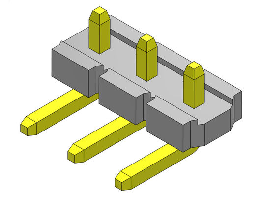 Pin Header Connector 5.08mm Enig Rijr/a TYPE 1 *2 PIN To 1*20PIN H=2.54MM