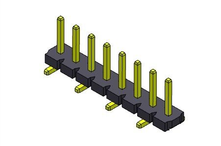Pin Header Connector 5.08mm het Enige TYPE 1 *2 PIN To 1*20PIN H=2.54MM van Rijsmt
