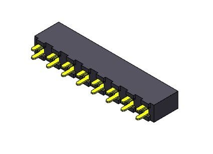 Vrouwelijke Kopbalschakelaar 5.08mm het Enige TYPE 1 *2 PIN To 1*20PIN H=8.90mm van de Rijonderdompeling