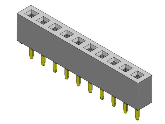 Vrouwelijke Kopbalschakelaar 2.00mm het Enige TYPE 1 *2 PIN To 1*40PIN H=4.30mm van de Rijonderdompeling
