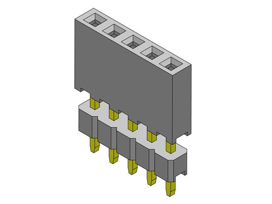 Vrouwelijke Kopbalschakelaar 2.00mm Enig Rij Opgeheven Type 1 *2 PIN To 1*40PIN
