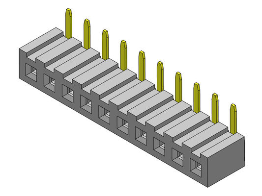 Vrouwelijke Kopbalschakelaar 2.00mm het Enige TYPE 1 *2 PIN To 1*40PIN H=4.30mm van de Rijr/a Onderdompeling