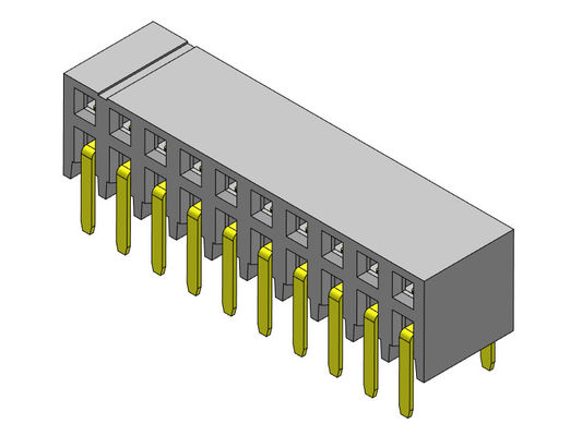 2.00mm van de de Kopbalschakelaar van PCB Vrouwelijke de Kopbalschakelaar 2*2 PIN To 2*40PIN
