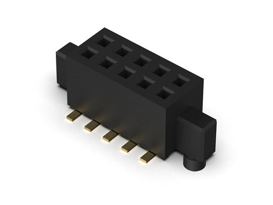 Vrouwelijke Kopbalschakelaar 1.27mm Dubbele Rij met Buil &amp; het Type van Pinnensmt - 2 *4 PIN To 2*50PIN H=4.40mm