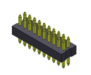 1.00mm het Dubbele Rechte Type van Rijschakelaar - 2 *3 PIN To 2*40PIN