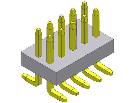 Dubbele Rij Pin Female Header Connector 1.00mm 2*2 PIN To 2*40PIN