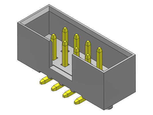 2*8-2*25Pin 2mm Vakje Type van SMT van de Kopbal2amp het Dubbele Rij met Pinnen