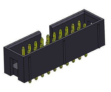 Dubbele Rij Rechte Onderdompeling 2.54mm Vakje Kopbal 2*3-2*32Pin 600V AC/DC
