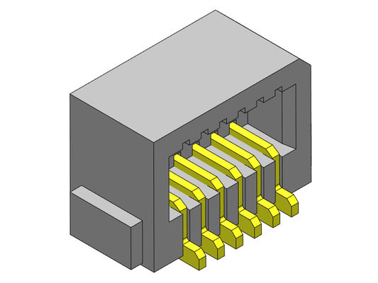 Zijraad aan Raad de Schakelaarhoogte 0.80mm 10-60Pin UL94V0 PA69T van Ingangssmt
