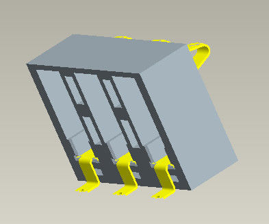 Schakelaar 5.0mm Batterij 3 van de Soyoungbatterij van Hoogtesmt Pin Connector