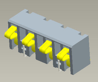 5.0AMP hoogte 4.25mm gediplomeerd de Schakelaars 2-4Pin BEREIK van de Batterijkabel