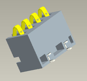 Hoogte 2.5mm het Type H=6.7mm 4 Pin With Pegs van SMT van de Batterijschakelaar