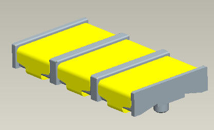 5.0AMP hoogte 4.00mm Type van SMT van Batterij het Postschakelaars Vrouwelijke met Pinnen