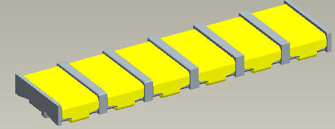 5.0AMP hoogte 4.00mm Type van SMT van Batterij het Postschakelaars Vrouwelijke met Pinnen