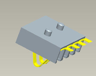 Hoogte 2.5mm de Schakelaar H 3.0mm Batterij 4 van de Batterijlader het Type van Pin Connector SMT