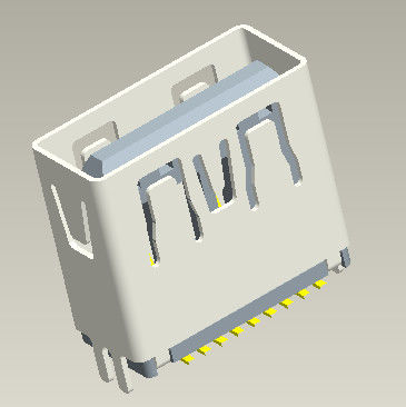 1.0Amp hoge snelheid Usb 3,0 een Schakelaar 11.5mm het Verticale Type van 180° SMT