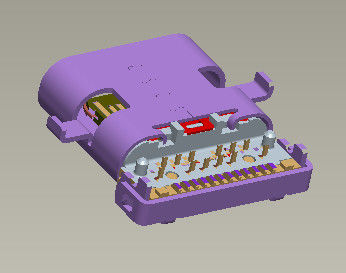 10mm de Input-output Schakelaarsusb3 1 Type C ONDERDOMPELING van Schakelaarsmt