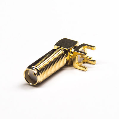 Van de Schakelaarpcb van SMA rf Coaxiale Coaxiale Schakelaar 20mm Rechte hoek