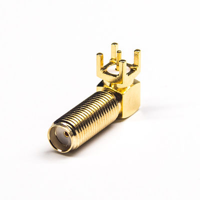 Van de Schakelaarpcb van SMA rf Coaxiale Coaxiale Schakelaar 20mm Rechte hoek