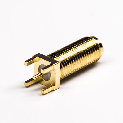 50Ω van de Vrouwelijke Schakelaaronderdompeling van de gouden Platerensma het Coaxiale Kabel Type L 20mm