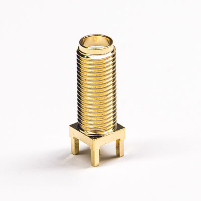 50Ω van de Vrouwelijke Schakelaaronderdompeling van de gouden Platerensma het Coaxiale Kabel Type L 20mm