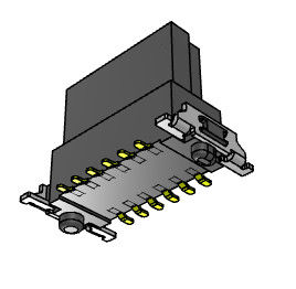 1.27mm Raad om het Drijven het Type van Schakelaarssmt Verticaal 180 in te schepen