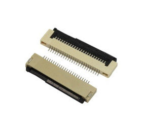 Pitch 0.5mm Fpc Connector 4 Pin tot 68 Pin Rechte hoek 90° Gemakkelijk op Smt Type H 2.55mm